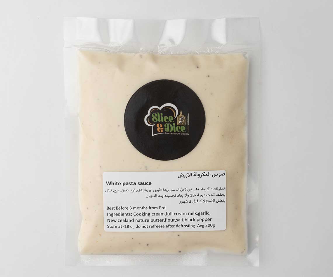 White pasta sauce